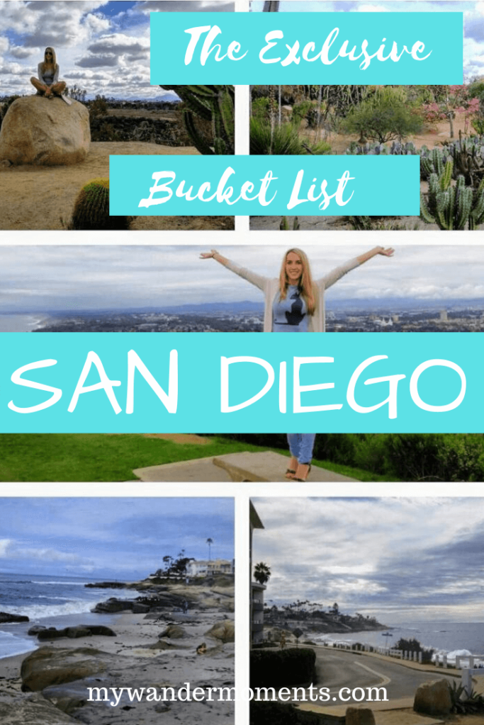 san diego bucket list