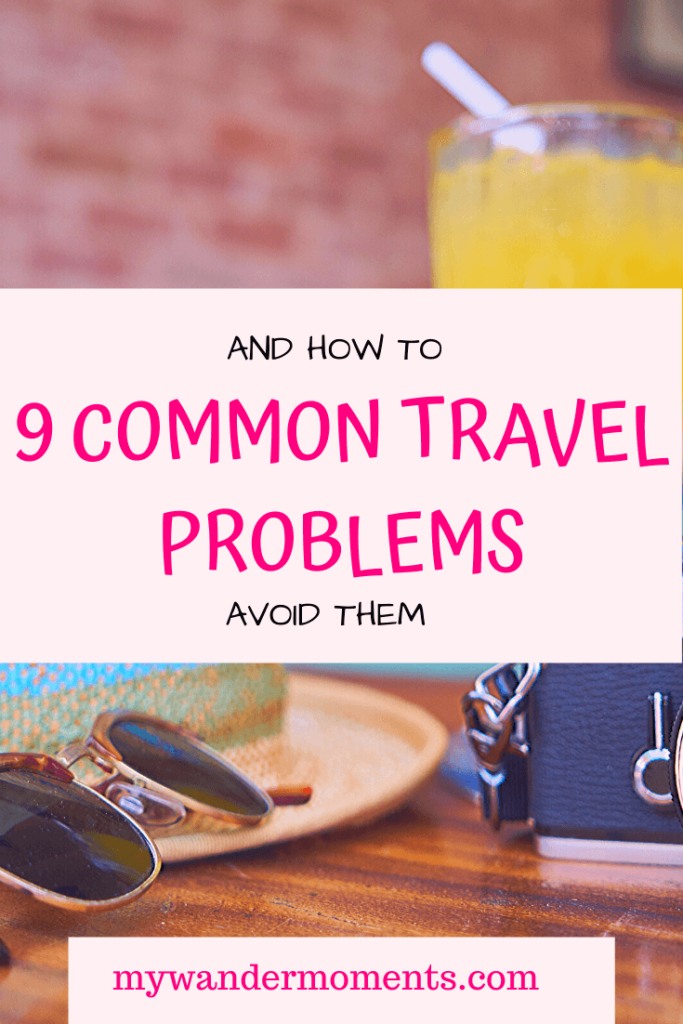 problems with traveling